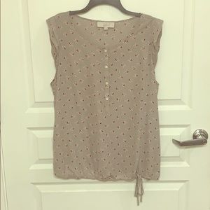 Cap Sleeve Fluid Tank with Bottom Tie